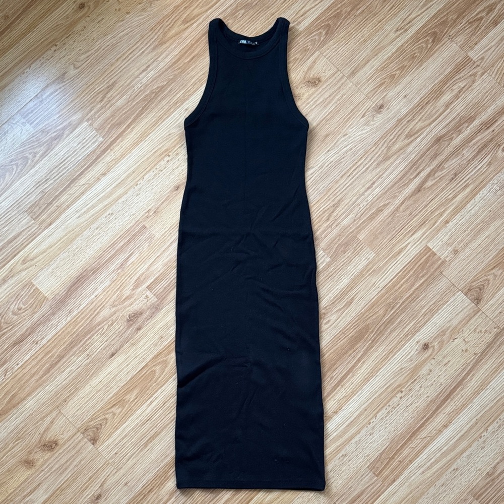 Zara Ribbed Bodycon Dress ✨ size L